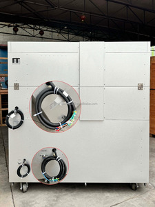 Four industriel à gaz 4 niveaux grande capacité pour boulangerie, idéal pour la cuisson du pain et des pizzas, avec fonction de fermentation de la pâte incluse - Product Image 3