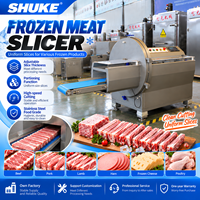 Machine à découper la viande congelée pour la viande de saucisse