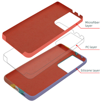 Coque de téléphone portable en silicone avec Logo arc-en-ciel pour Samsung galaxy S21 S20 S10 Plus note 20 10 ultra