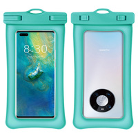 Sac de téléphone universel étanche à double couche pour tous les modèles, pochette de téléphone étanche pour les sports nautiques