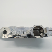 Support de mouvement en aluminium moulé sous pression ADC12 robuste, support structurel usiné CNC pour équipement d'automatisation