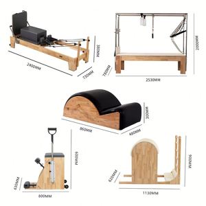 Wholesale Yoga Pilates Equipment Set Reformer <b>Machine</b> <b>Stretch</b> Your Back Gym Home - Product Image 2