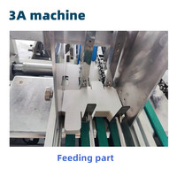 Machine à plier et à coller les boîtes en ligne droite CQT-650 avec pré-pliage et collage latéral, idéale pour l'emballage des accessoires mobiles et technologiques