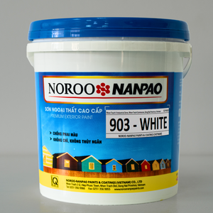 NOROO NANPAO Premium Exterior Paint 903 White Acrylic Liquid Coating for Building Use - Product Image 5