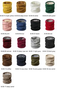 मेरिनो ऊन गर्दन गाटर ठोस काले ट्यूब निर्बाध पॉलिएस्टर बन्ना - Product Image 2