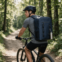 Sac à dos de pêche étanche avec fermeture éclair, nouveau design, logo personnalisé, pour hommes, idéal pour le camping, la randonnée et les voyages en extérieur