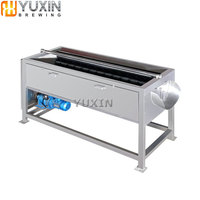 Lave-fruits industriel de grande capacité pour pommes, lavage de fruits, nettoyage, presse-agrumes, presse à cidre