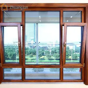 China Made Factory Price Aluminum Heat Insulation/windproof/insect Control/dust-proof Real Estate Casement Windows