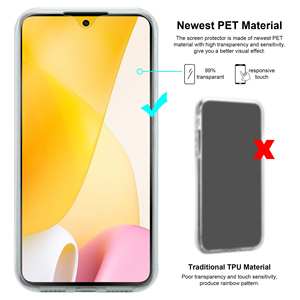 Funda completa de TPU suave para <span class=keywords><strong>Xiaomi</strong></span> <span class=keywords><strong>12</strong></span> <span class=keywords><strong>lite</strong></span>, 360 grados - Product Image 2