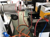 Machine d'extrusion de tuyaux en plastique, pet, PVC, PA, flexible, ondulé, extrudeuse de tuyaux, machine, production de lignes