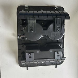Caja de almacenamiento y soporte para vasos para camiones y SUV Chevy GMC 2007-2014, plástico con textura de fibra de carbono - Product Image 4