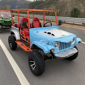 Vehículo Todoterreno Personalizado para Adultos, Estilo Jeep Wrangler, Cuatro Asientos, Gasolina, Buggy de Ocio para la Playa - Product Image 6
