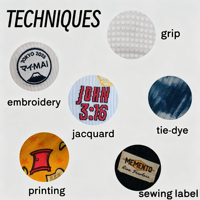 Chaussettes de sport jacquard personnalisées à faible MOQ, chaussettes athlétiques à design personnalisé, chaussettes de sport en tricot jacquard avec logo personnalisé pour hommes et femmes