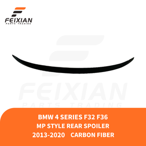 Spoiler Posteriore Stile MP per <span class=keywords><strong>BMW</strong></span> <span class=keywords><strong>Serie</strong></span> <span class=keywords><strong>4</strong></span> F32 F36 2013-2020, Ala Singola per Bagagliaio in Materiale ABS, Parte di Modifica - Product Image 4