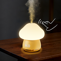 Hxtc88 chambre entière bureau à domicile purificateur d'air rechargeable à ultrasons Portable Mini petit champignon Led veilleuse lampe humidificateur