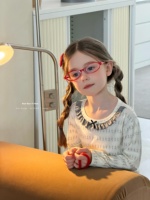 Ensemble de pyjamas pour enfants en coton et élasthanne, 95,5 % coton, 4,5 % élasthanne, doux, respirant, manches longues, vêtements de nuit en 2 pièces, prêt à être expédié