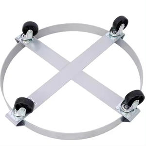 Steel Oil Drum Cart Cylindrical Translation Roller Manual <b>Handling</b> Tool Cart Manufacturer Direct Sales - Product Image 5