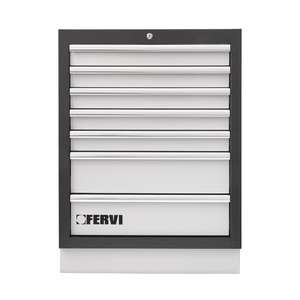 อุปกรณ์สำหรับโรงงาน, เฟอร์นิเจอร์สำหรับโรงงาน, ตู้ลิ้นชัก 7 ชั้น FERVI - Product Image 1