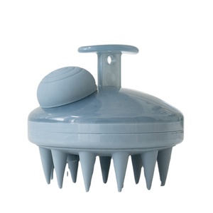 Filling Liquid Silicone Hair Scalp Massager Brush <b>Shampoo</b> Brush Scalp Scrubber With <b>Shampoo</b> <b>Dispenser</b> - Product Image 4