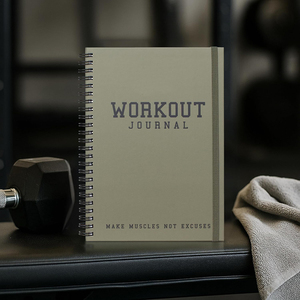 Planificador <span class=keywords><strong>de</strong></span> Entrenamiento y Diario <span class=keywords><strong>de</strong></span> Gimnasio Personalizado 2026 con Tapa Dura <span class=keywords><strong>de</strong></span> Papel, Encuadernación en Espiral y Calendario para Hombres y Mujeres - Product Image 3