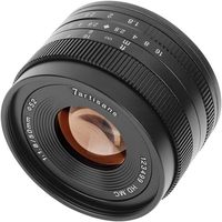 Objectif Photo 7artisans 50mm F/1.8 APS-C à Grande Ouverture pour Portrait, Compatible avec Canon EOS-M M50II, Sony E A6000, Fujifilm X-T4 X-A10 XT30, et Micro 4/3