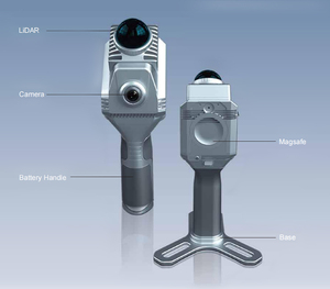 Foxtechrobot Slam1000 360 Lidar Laser 3D Portatile per Rilievo Terrestre e Scansione Edifici - Product Image 3