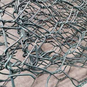 Fanghai Rockfall Red Protección 2x1x1 Cestas de gaviones Colchón de Río galvanizado Caja de piedra tejida Jaula de roca Muro de retención - Product Image 4