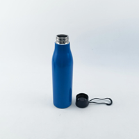 Gobelet isotherme en acier inoxydable de 750 ml avec couvercle en plastique, design cartoon, bouteille portable pour les sports de plein air