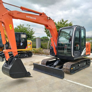 จัดส่งฟรี90% zx60 HITACHI เครื่องขุดขนาดเล็กมือสองจากญี่ปุ่น6ton ใบรับรอง EPA CE - Product Image 2