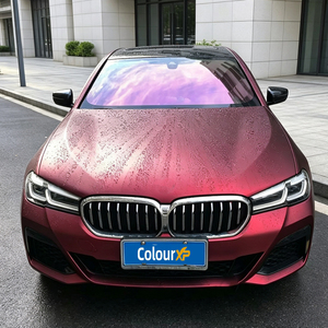 Film de protection automobile ColorXP personnalisé, PVC PET ultra mat, rouge <span class=keywords><strong>vin</strong></span>, résistant aux UV, auto-adhésif, changeant de couleur, anti-rayures - Product Image 1