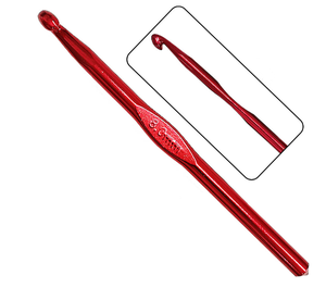 Charmkey 12 pièces/ensemble <span class=keywords><strong>crochet</strong></span> en aluminium coloré ensemble avec paquet de sac en PVC - Product Image 3