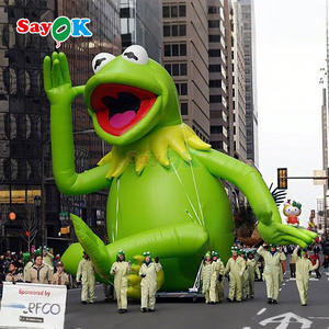 Modèle de <span class=keywords><strong>grenouille</strong></span> <span class=keywords><strong>Kermit</strong></span> gonflable géant personnalisé Sayok en PVC pour <span class=keywords><strong>la</strong></span> publicité d'événements - Product Image 2