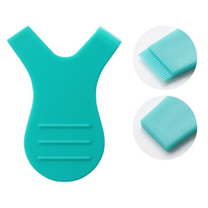 Lot de 10 brosses en silicone en forme de Y pour rehaussement de cils, outils de pose d'extensions de cils, fournitures de greffe de cils en gros - Product Image 5