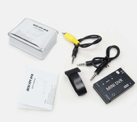 Mini caméra DVR intégrée aux lunettes, compatible interface USB, dispositif de protection de sécurité, drone FPV, voiture RC, modèle de bateau, drone de course