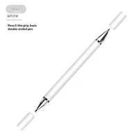 Stylet capacitif à double pointe magnétique pour iPad, tablette Android, écriture et dessin sur écran tactile