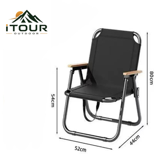 Chaise pliante pour fête et <span class=keywords><strong>camping</strong></span>, résistante à la rouille même en cas d'exposition au <span class=keywords><strong>soleil</strong></span> et à la pluie en extérieur. - Product Image 3