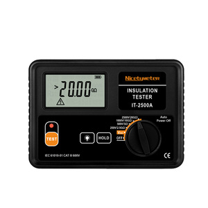 2025版低成本高压绝缘表电阻测试仪250V 500V 1000V 2000V 2500绝缘电阻表 - Product Image 3