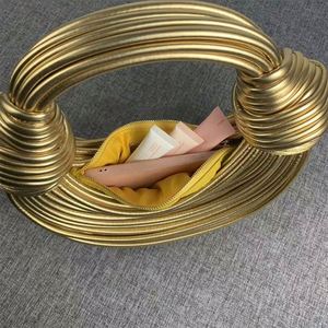 Bolso de Hombro de Lujo para Mujer, Diseño Hobo, Tipo Luna, Tejido a Mano, de Piel Sintética, Cartera, Bandolera, Lote en Stock - Product Image 6