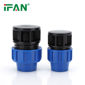 IFAN <span class=keywords><strong>HDPE</strong></span> ống và lắp PE phù hợp Coupler khuỷu tay PP nén Phụ kiện cho thủy lợi - Product Image 2