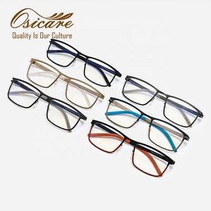 Montature per Occhiali <span class=keywords><strong>di</strong></span> Alta Qualità con Logo Personalizzato, Occhiali Interamente in Metallo, Eleganti Montature per Uomo - Product Image 5