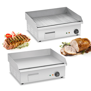 Équipement <span class=keywords><strong>de</strong></span> cuisine hôtelière professionnelle : <span class=keywords><strong>Plaque</strong></span> <span class=keywords><strong>de</strong></span> <span class=keywords><strong>cuisson</strong></span> électrique Teppanyaki, machine à panini, <span class=keywords><strong>plaque</strong></span> <span class=keywords><strong>de</strong></span> <span class=keywords><strong>cuisson</strong></span> plate complète CE <span class=keywords><strong>pour</strong></span> burgers et riz frit - Product Image 5