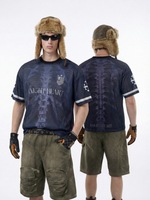 T-shirt Homme Uni à Col Rond et Manches Courtes, Imprimé Numérique avec Logos Lettres Streetwear, en Maille Ajustée, Séchage Rapide, Respirant, Couleur Foncée