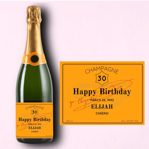 Étiquette de bouteille de vin avec Photo <span class=keywords><strong>personnalisée</strong></span>, impression d'étiquettes autocollantes pour fête d'<span class=keywords><strong>anniversaire</strong></span> et mariage - Product Image 6