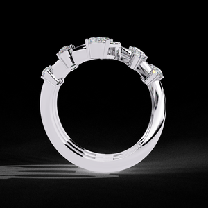 Bague de fiançailles en or 14 carats personnalisable de qualité supérieure, clarté VVS, diamant de laboratoire de forme poire, écologique, bijoux de mariée en provenance d'Inde - Product Image 6