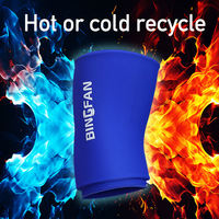 Coude Ice Cold Compression Sleeve Soft Solid Gel pack chaud et froid Ankle Foot Ice Pack Wrap pour les blessures