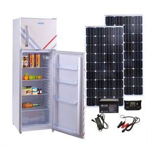 Réfrigérateur pour panneaux solaires, compresseur, avec DC, 12V/24V, capacité 215L, garantie de 2 ans, livraison gratuite - Product Image 1