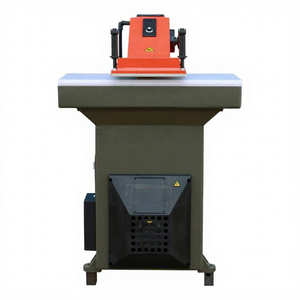 Presse à découper hydraulique à bras oscillant GECUT GEA-S270K 27 tonnes, <span class=keywords><strong>poutre</strong></span> de 320 mm, 360 kg, moteur 1500W, pour découpe de matériaux non métalliques - Product Image 1