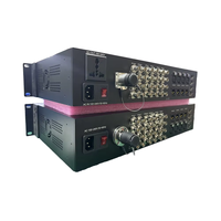 Convertisseur 12G-SDI vers fibre optique avec prise en charge Ethernet, transmission vidéo 4K 60Hz, portée maximale 10 km