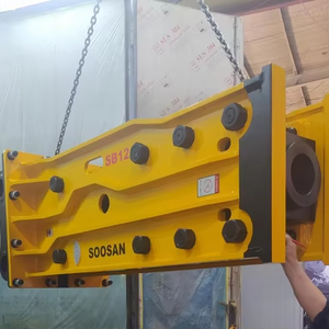 Para Motor de martillo hidráulico de tipo superior SOOSAN SB 121 diseñado específicamente para excavadoras pesadas 28-35 toneladas para construcción - Product Image 1