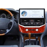 Radio Mobil Android Layar 16.2 Inch untuk Toyota Land Cruiser LC100 2002-2007 untuk Lexus GX470 Pemutar Video Stereo Carplay